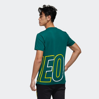 阿迪达斯官网 adidas neo M BRLV TEE 4 男装运动短袖T恤GK1522 如图 2XL