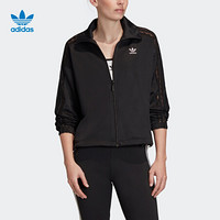 阿迪达斯官网 adidas 三叶草 LACE TRACKTOP 女装运动外套FM1734 如图 36