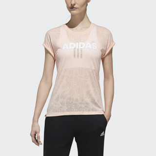 阿迪达斯官方 adidas SS TEE BO 女子运动型格短袖T恤FJ1106 如图 2XL