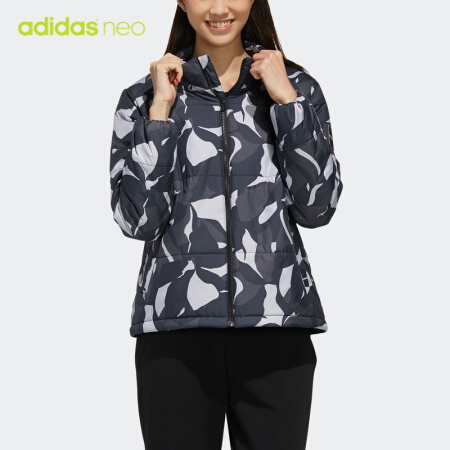 adidas NEO W PAD JKT 2 运动棉服 FK9953