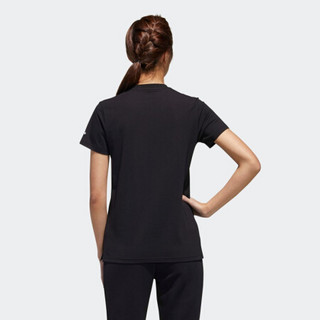 阿迪达斯官网 adidas SUB LOGO TEE 女装运动型格短袖T恤GL5638 如图 XS