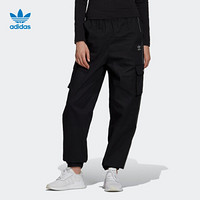 阿迪达斯官方 adidas 三叶草 CARGO PANT 女子运动裤FR0567 黑色 34(参考身高:164~167CM)