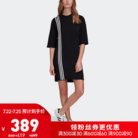 阿迪达斯官网 adidas 三叶草 SWEAT DRESS 女装运动裙子FU1748 黑色 32(参考身高:160~165CM)