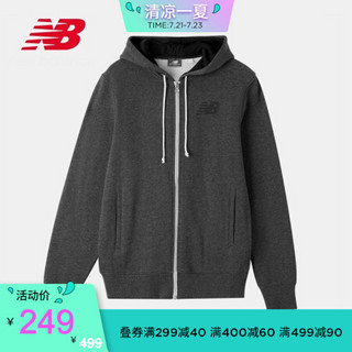 New Balance NB官方男款MJ83980针织连帽外套 HC MJ83980 XL