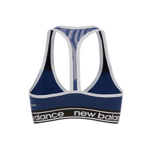 New Balance NB官方女款运动胸衣印花LOGO速干 TTB L