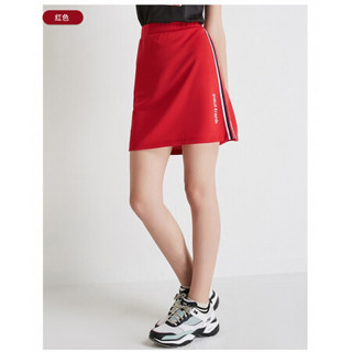 【paul frank运动服饰直播款】女款半身裙#045 红色 XL()