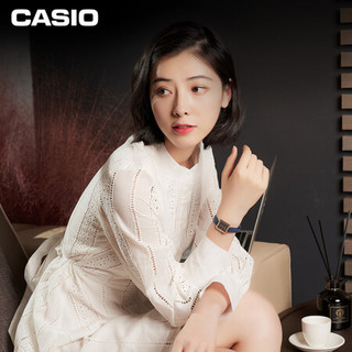 卡西欧（CASIO）SHEEN SHE-4537 商务时尚休闲女表石英手表 SHE-4537GL-2AUPR