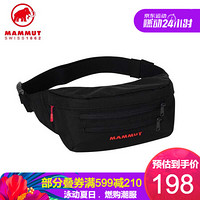 MAMMUT/猛犸象男女户外经典便携轻巧腰包Classic Bumbag 图为2L 黑色1L