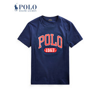 Ralph Lauren/拉夫劳伦男装 2020年春季定制修身版型徽标T恤12180 410-海军蓝 L