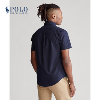 Ralph Lauren/拉夫劳伦男装 2020年春季修身版型牛津布衬衫12157 410-海军蓝 XL