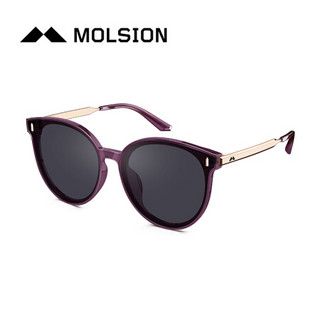 陌森 Molsion太阳镜baby明星同款女20年款墨镜时尚猫眼显瘦眼镜MS5029 A50