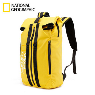 国家地理NATIONAL GEOGRAPHIC2020春夏新款大容量书包时尚双肩包男女旅行户外背包 黑色