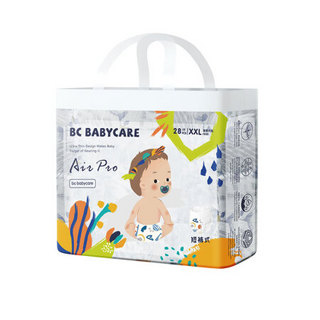 babycare Air pro夏日超薄拉裤透气大号婴儿尿不湿成长裤XXL28(>15kg)