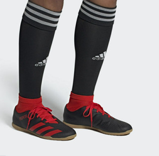adidas 阿迪达斯 Predator 20.4 男士室内休闲运动鞋 EPD86 红黑色 37