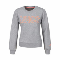 ASICS亚瑟士 女式圆领套头卫衣 2032A888-020 麻灰色 M