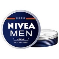 妮维雅男士 NIVEA 妮维雅 男士润肤霜补水保湿滋润清爽秋冬便携脸部护肤品搽脸油75ML