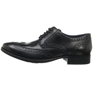 COLE HAAN Clayton Oxford 男士真皮休闲鞋 Black US7