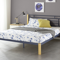 Zinus 际诺思 格林 北欧简约铁艺床 1.5m*2m