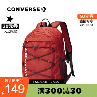 CONVERSE 匡威 Speed 3 10017262经典LOGO印花休闲双肩包