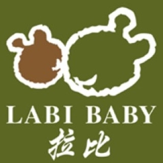 拉比labibaby婴儿三角巾口水巾新生儿宝宝围嘴自营米白48192条装