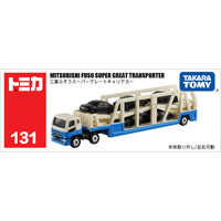 日本TOMY多美卡合金小汽车模玩具131号三菱轿车汽车运输车334088 131号三菱轿车运输车334088【车长约15cm】【产地越南】