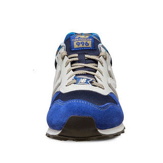 new balance WR996系列 女士运动鞋 WR996GM 蓝色/米色 37