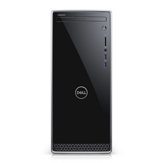 DELL 戴尔 灵越 3670 23.6英寸 台式机 黑色 (酷睿i5-9400、GTX 1650 4G、8GB、256GB SSD+1TB HDD、风冷)