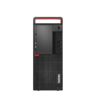 Lenovo 联想 ThinkCentre M920t 九代酷睿版 21.5英寸 商用台式机 黑色 (酷睿i7-9700、核芯显卡、8GB、256GB SSD+1TB HDD、风冷)