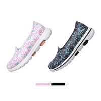 SKECHERS 斯凯奇 GO WALK 5 111106 女士休闲鞋 白色/多彩色/WMLT 36
