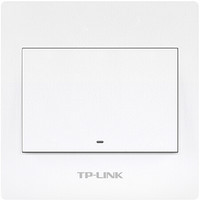 TP-LINK 普联 无线智能面板开关 智能灯控墙壁感应定时开关智能联动wifi手机远程居Wi-Fi零火版单键SWA110