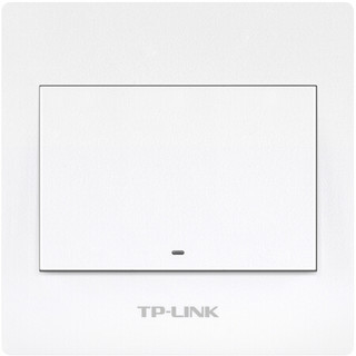 TP-LINK 普联 无线智能面板开关 智能灯控墙壁感应定时开关智能联动wifi手机远程居Wi-Fi零火版单键SWA110