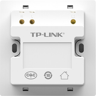 TP-LINK 普联 无线智能面板开关 智能灯控墙壁感应定时开关智能联动wifi手机远程居Wi-Fi零火版单键SWA110