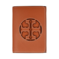 TORY BURCH 托里·伯奇 奢侈品 TB女包 棕色牛皮钱包 58130-268