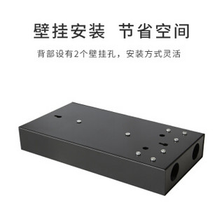 博扬（BOYANG）BY-8FC 8口桌面式光纤终端盒满配 尾纤光缆熔接盒 接续盒 电信级壁挂卡扣式