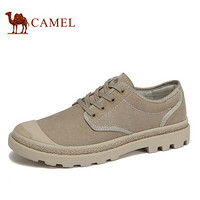 骆驼（CAMEL） 复古潮流百搭运动鞋时尚休闲鞋 A012396590 沙色 40