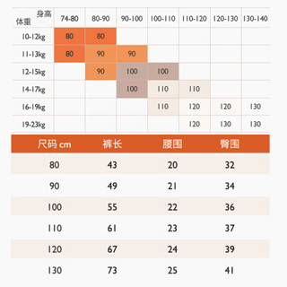 精典泰迪 Classic Teddy 童装儿童休闲裤男女童灯笼裤卡通薄款空调裤外出 棒球小熊头-深蓝 100