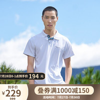 Columbia哥伦比亚20夏季吸湿科技短袖POLO衫吸汗速干T恤男AE0126 100 M(175/96A)