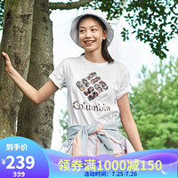 Columbia哥伦比亚户外20春夏新品女子城市户外短袖T恤AR2373 100 L(165/88A)