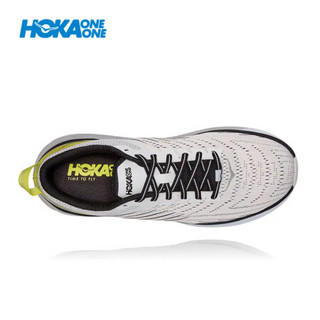 HOKA ONE ONE男阿瑞海4公路跑步鞋Arahi4减震稳定支撑轻便运动鞋 云雾灰 / 烟灰 9/270mm