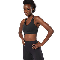Reebok锐步WOR MS PAD女子健身训练BRA运动内衣FRO77 DP6706_黑色 A/XS