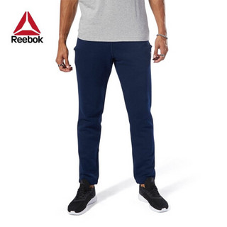 Reebok锐步男子训练长裤 TE FT CUFF PANT 宽松舒适运动裤 DU3753 DU3753_藏青色 A/L