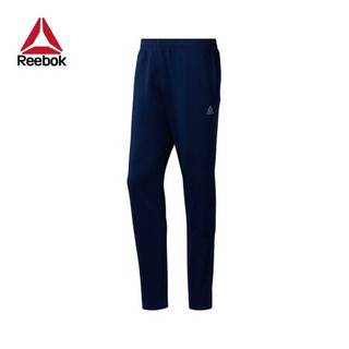 Reebok锐步男子训练长裤 TE FT CUFF PANT 宽松舒适运动裤 DU3753 DU3753_藏青色 A/L