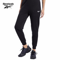 Reebok锐步 运动经典CL F VECTOR PANTS女子休闲长裤GJR54 FK2779_黑色 A/S