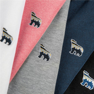 商品佐丹奴(giordano) polo衫 彼尔梦 polo北极熊刺绣莱卡弹力棉珠地