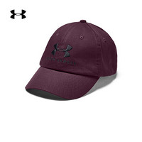 安德玛官方UA Sportstyle Logo女子运动帽Under Armour1328552 红色569 均码