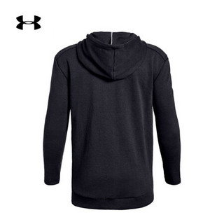 安德玛官方UA Unstoppable男童运动拉链卫衣Under Armour1329044 黑色001 童XS