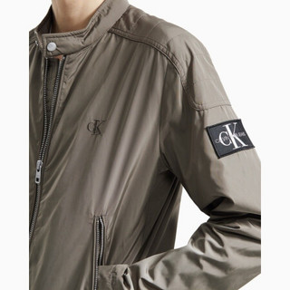CK JEANS 2020春夏款 男装立领拉链单夹克 J314850 MSP-棕色 L