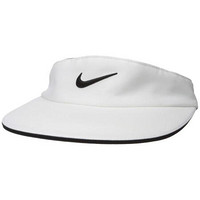 Nike耐克女子运动帽无顶帽遮阳防晒透气均码9270967 White/Black One Size