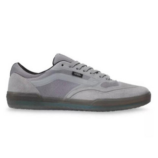 VANS范斯男士运动鞋休闲板鞋纯色经典款低帮系带 GRAY 6.5 Men=8.0W