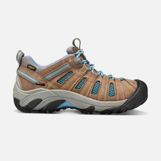 KEEN科恩女鞋休闲鞋徒步鞋运动鞋登山低帮鞋1010141 BRINDLE/ALASKAN BLUE 5